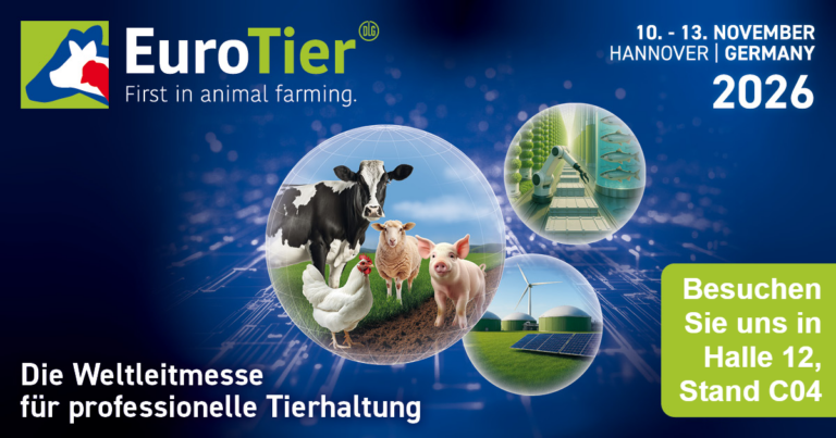 Monica auf der EuroTier 2026 – Intelligence in Animal Farming